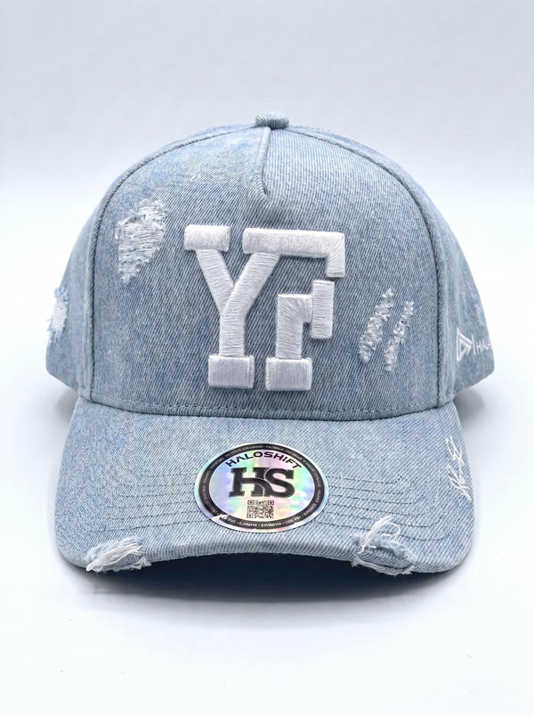 Haloshift - You First Denim Cap (Light Wash YF)