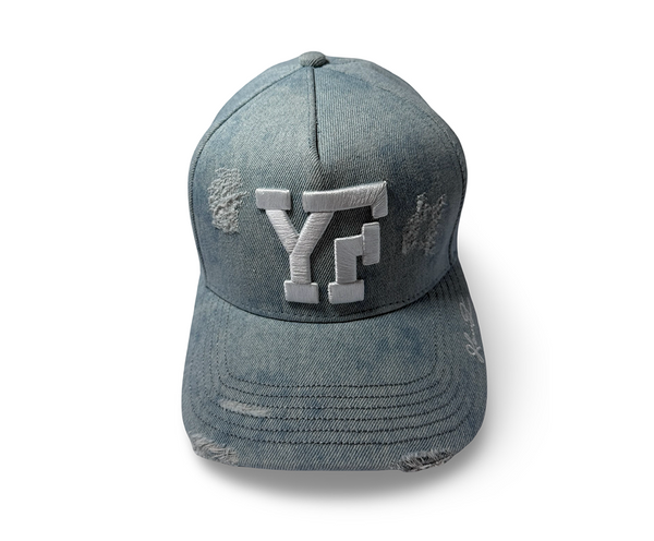 Haloshift You First Denim Cap (Light Wash YF)
