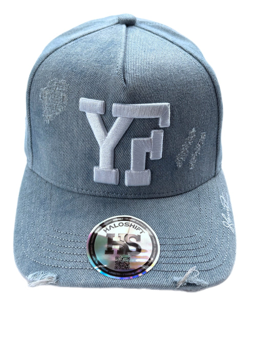 Haloshift - You First Denim Cap (Light Wash YF)