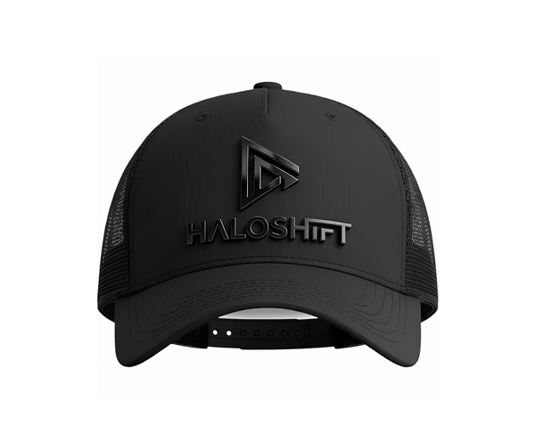 Black Limited HaloShift Trucker Hat