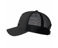 Haloshift Rubber Patch Trucker Cap (Black Mesh)